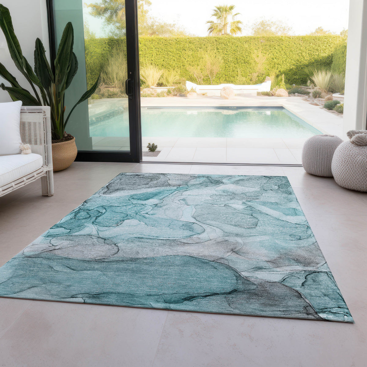 addison chantille acn512 teal rug