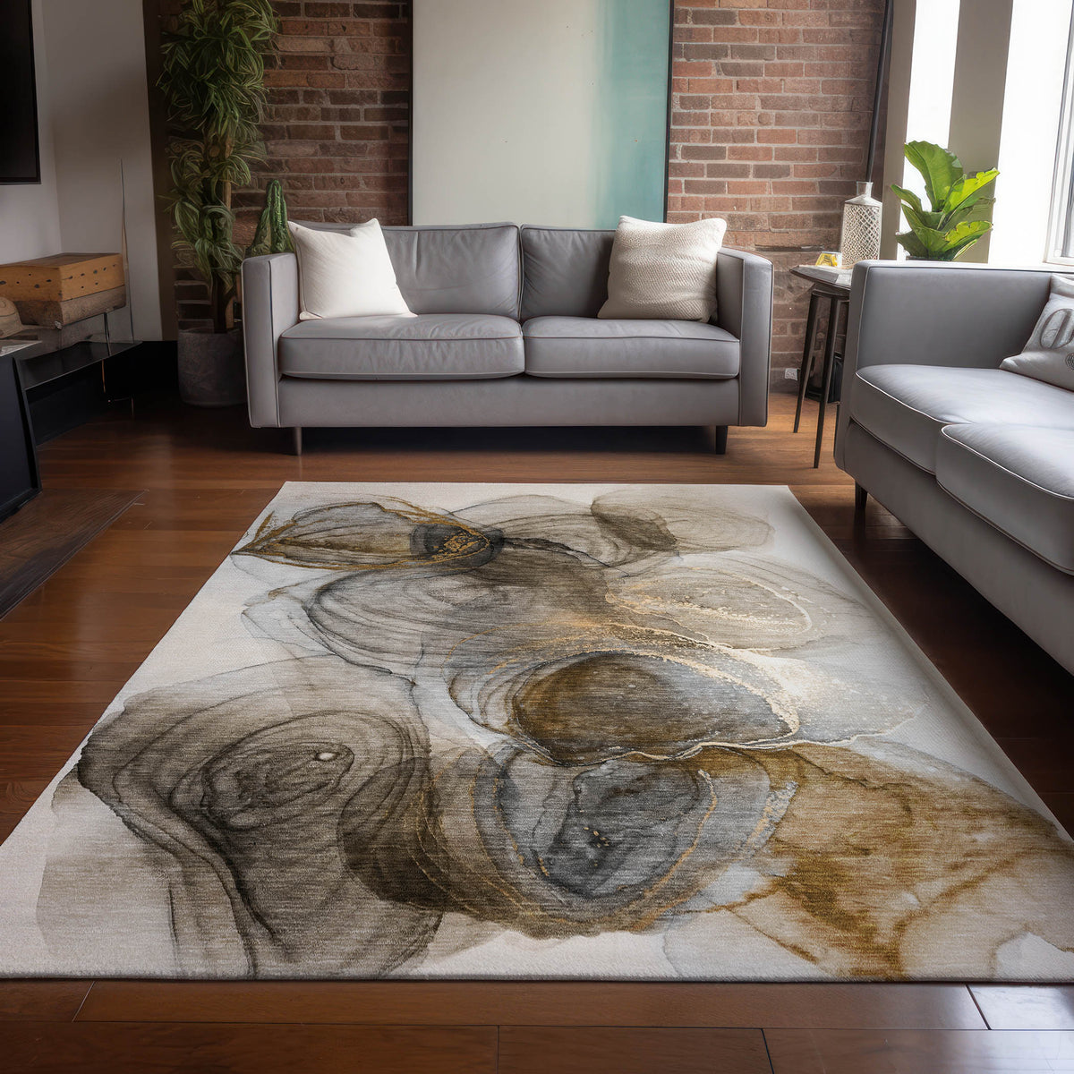 addison chantille acn513 brown rug