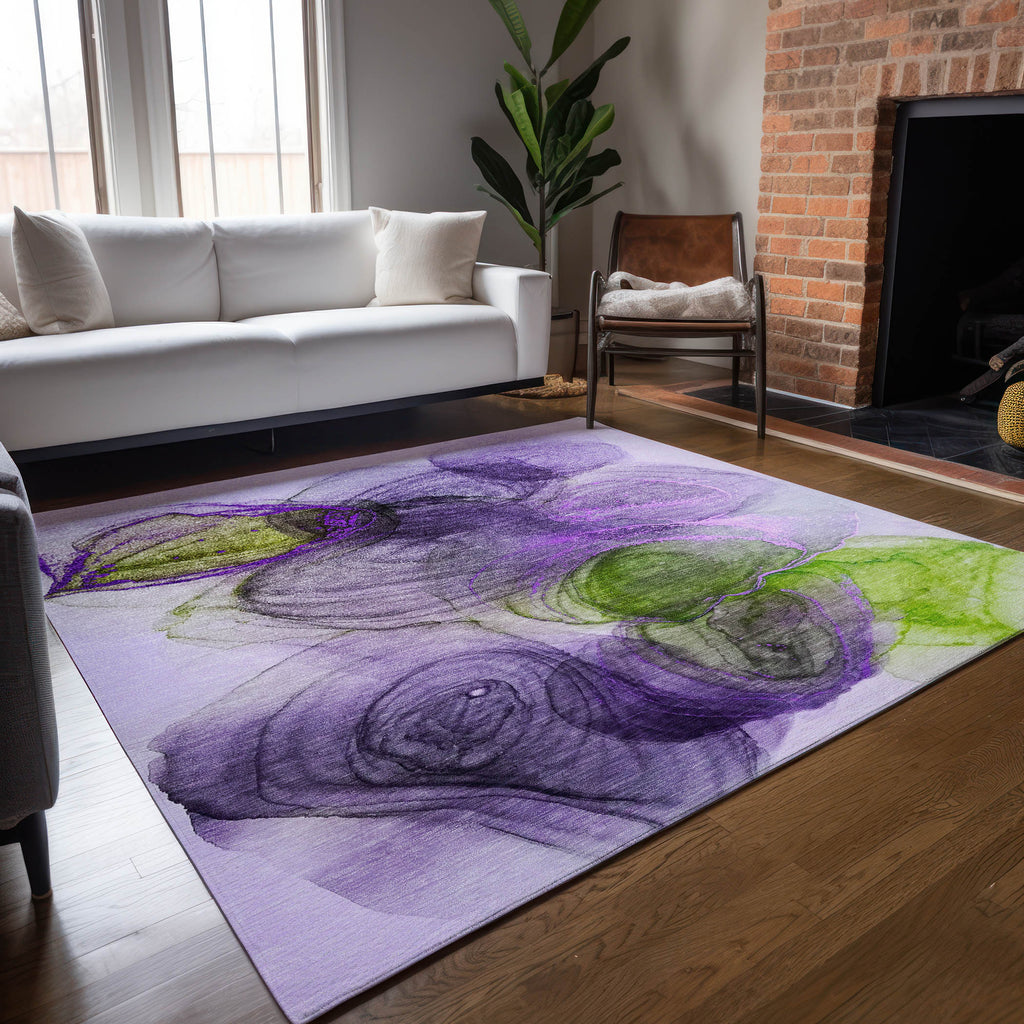 addison chantille acn513 purple rug