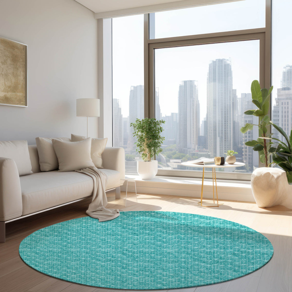 addison chantille acn514 teal rug