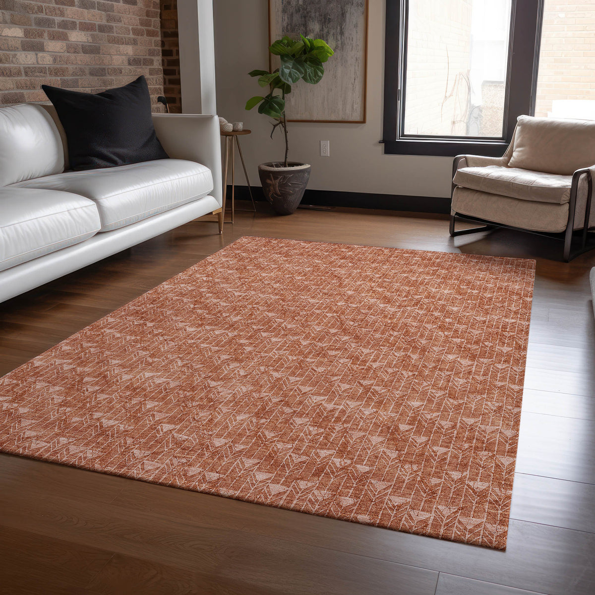addison chantille acn514 terracotta rug