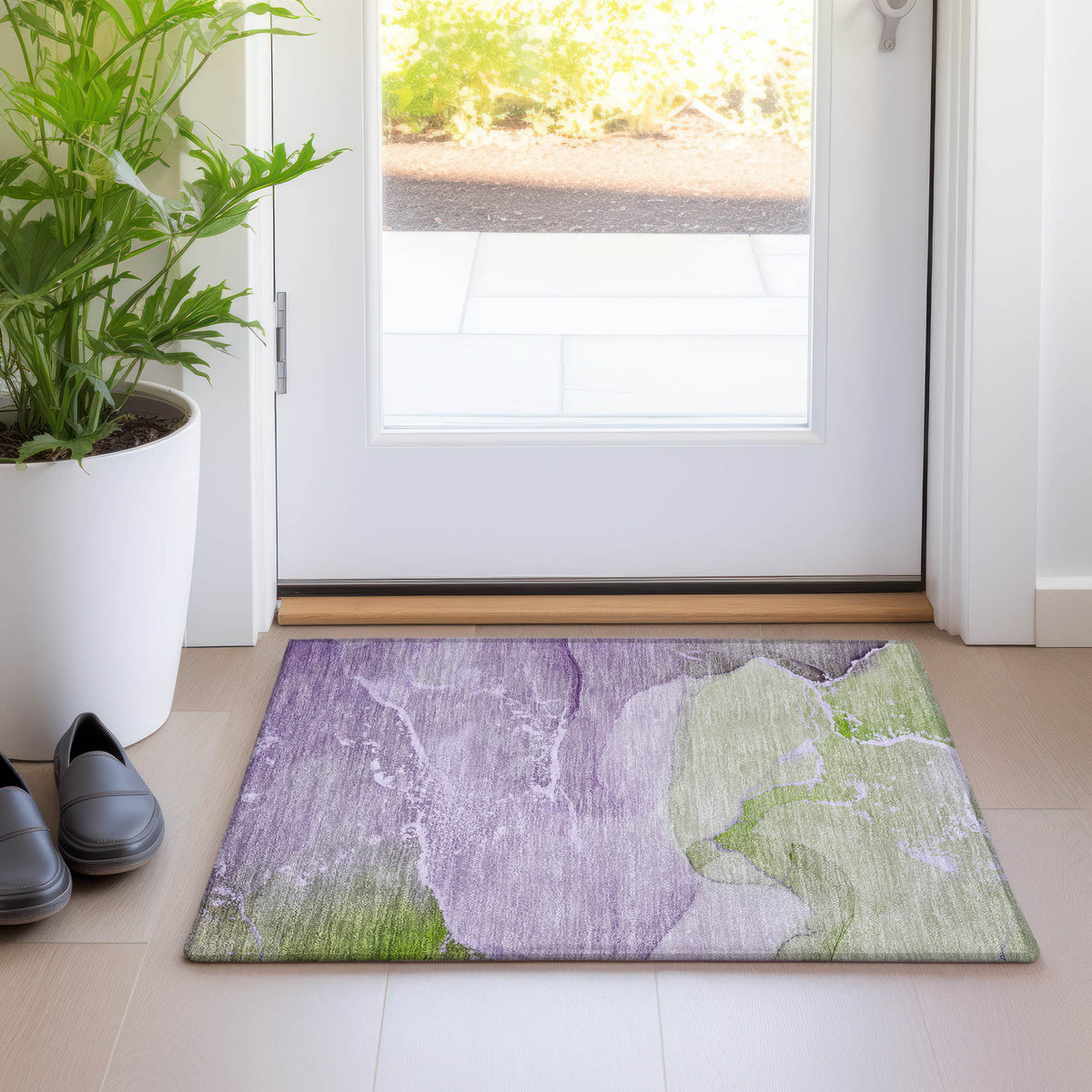 addison chantille acn517 purple rug