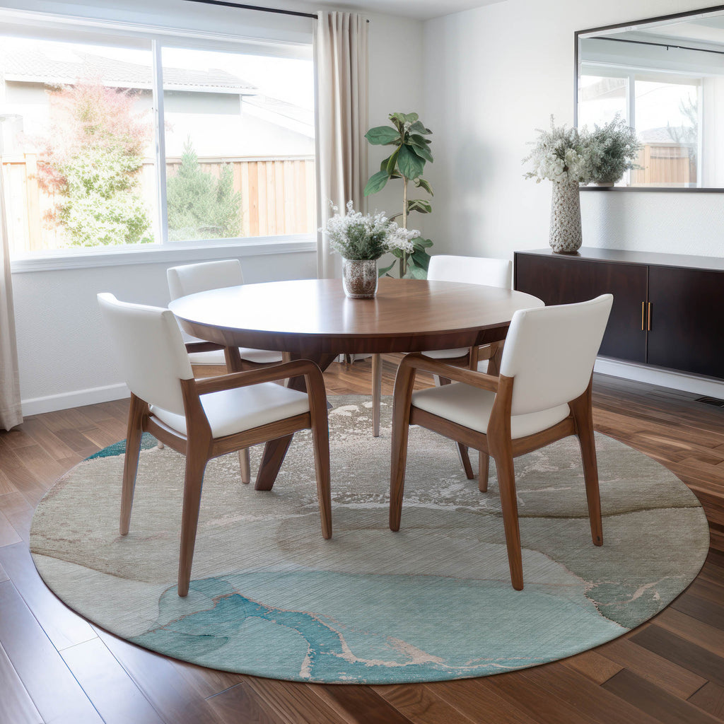 addison chantille acn517 teal rug