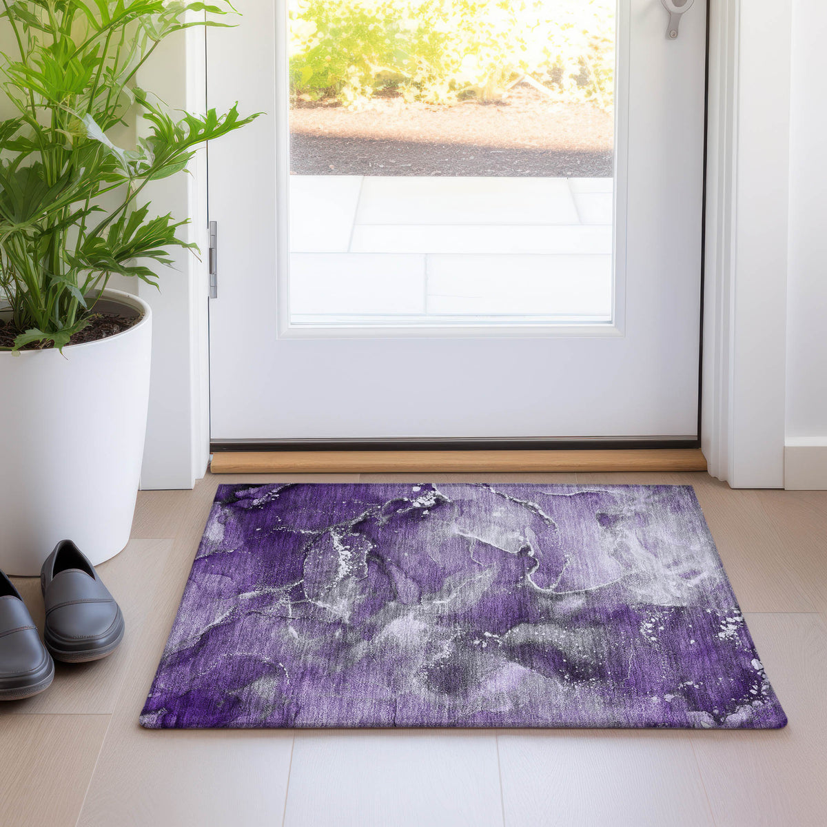 addison chantille acn518 purple rug