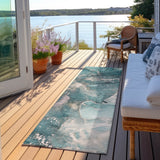addison chantille acn518 teal rug