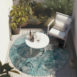 addison chantille acn520 teal rug