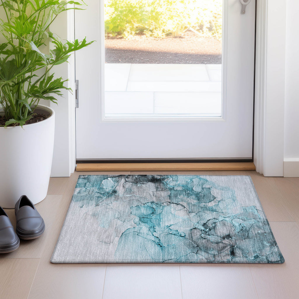 addison chantille acn520 teal rug