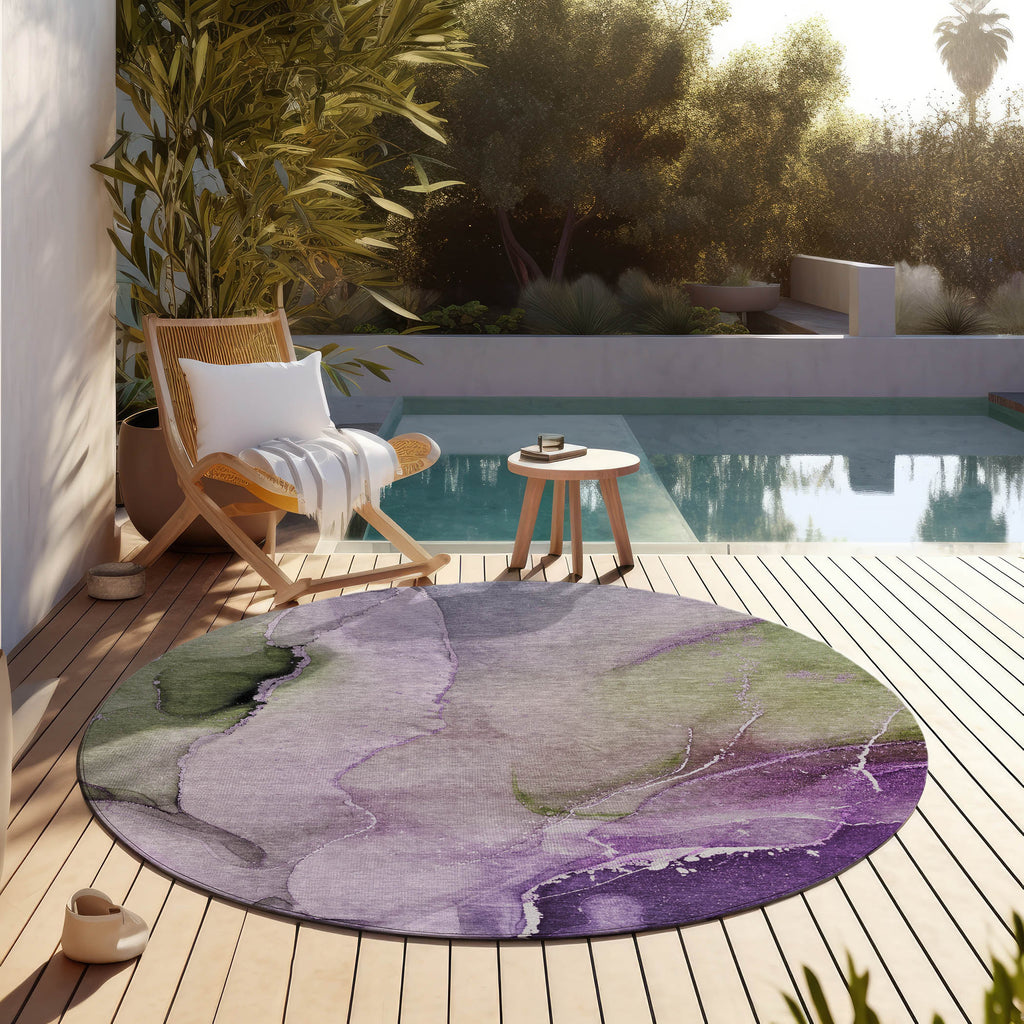 addison chantille acn521 purple rug