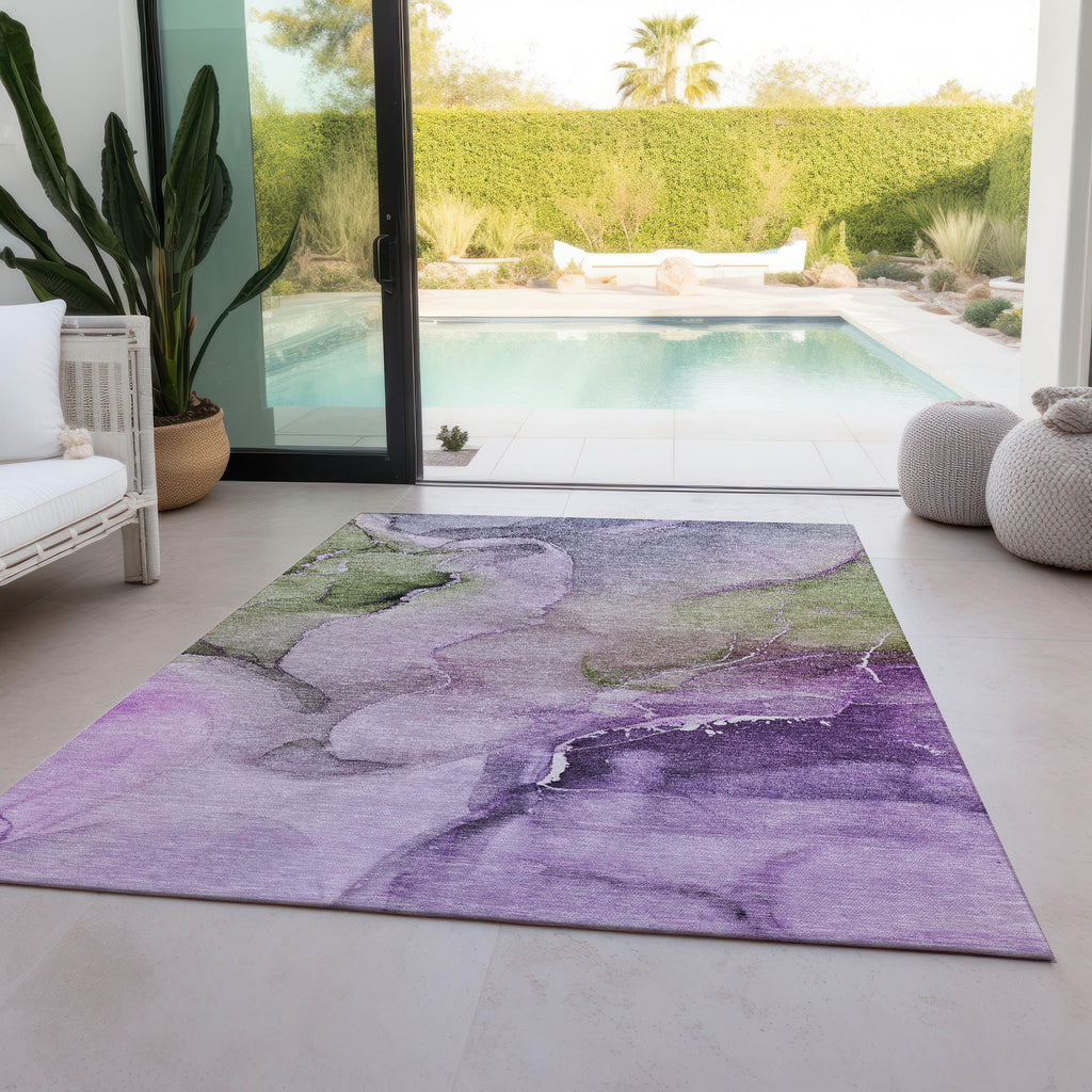 addison chantille acn521 purple rug