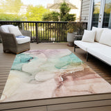 addison chantille acn521 teal rug
