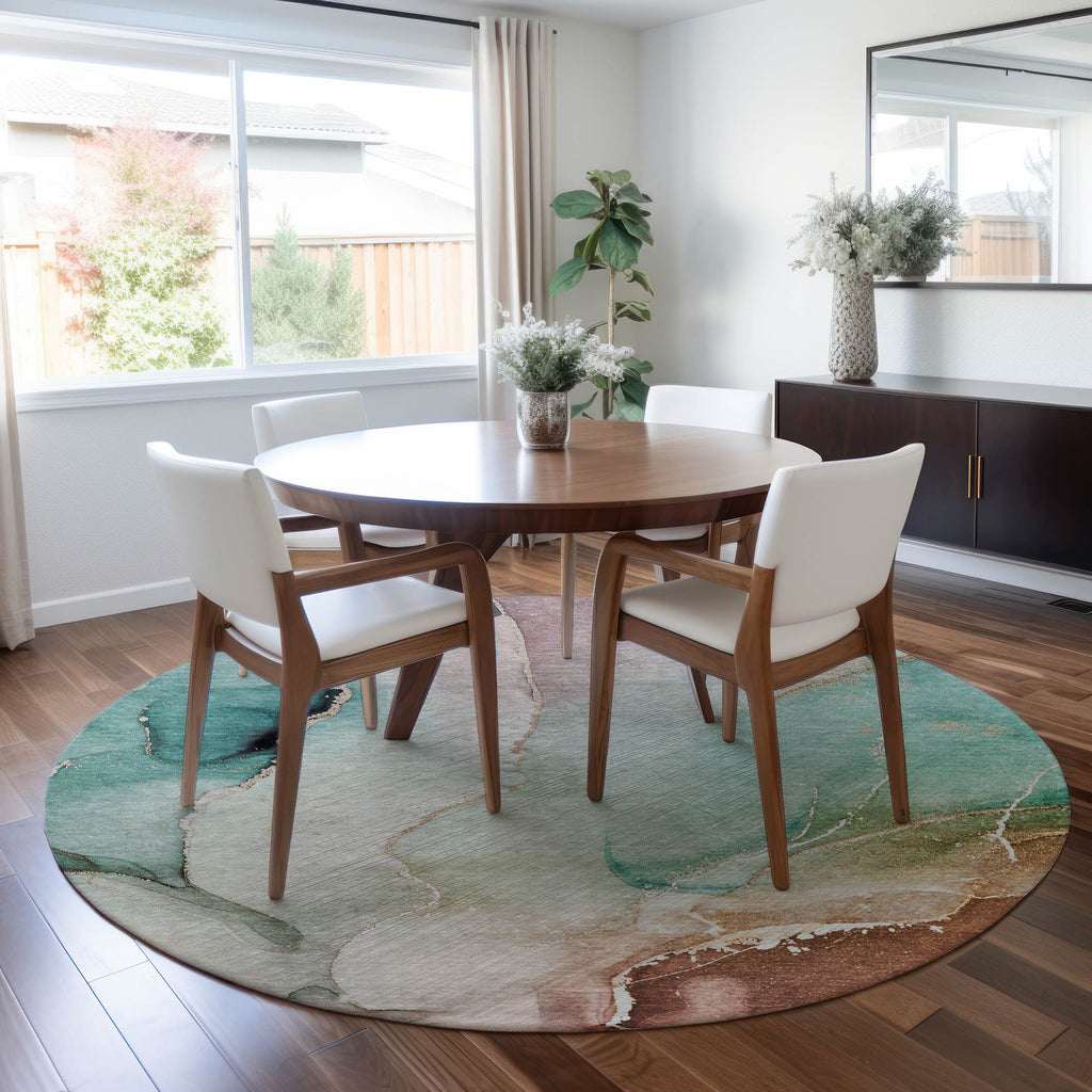addison chantille acn521 teal rug