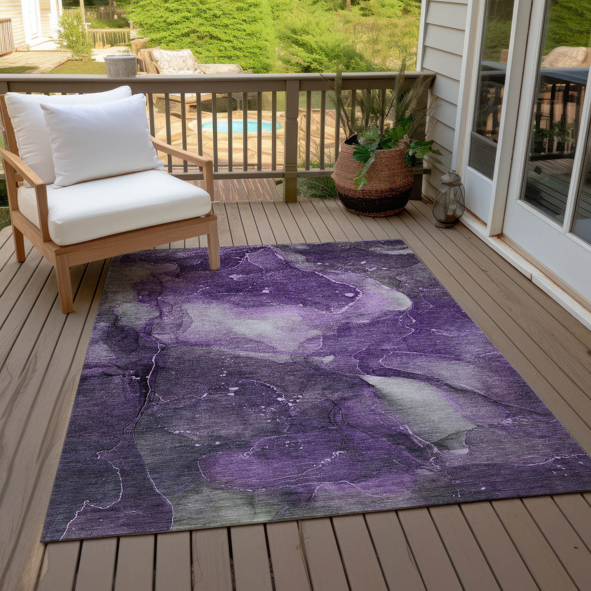 addison chantille acn522 purple rug