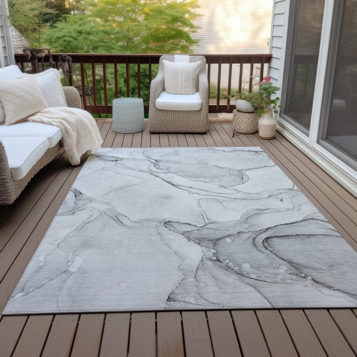 addison chantille acn523 silver rug