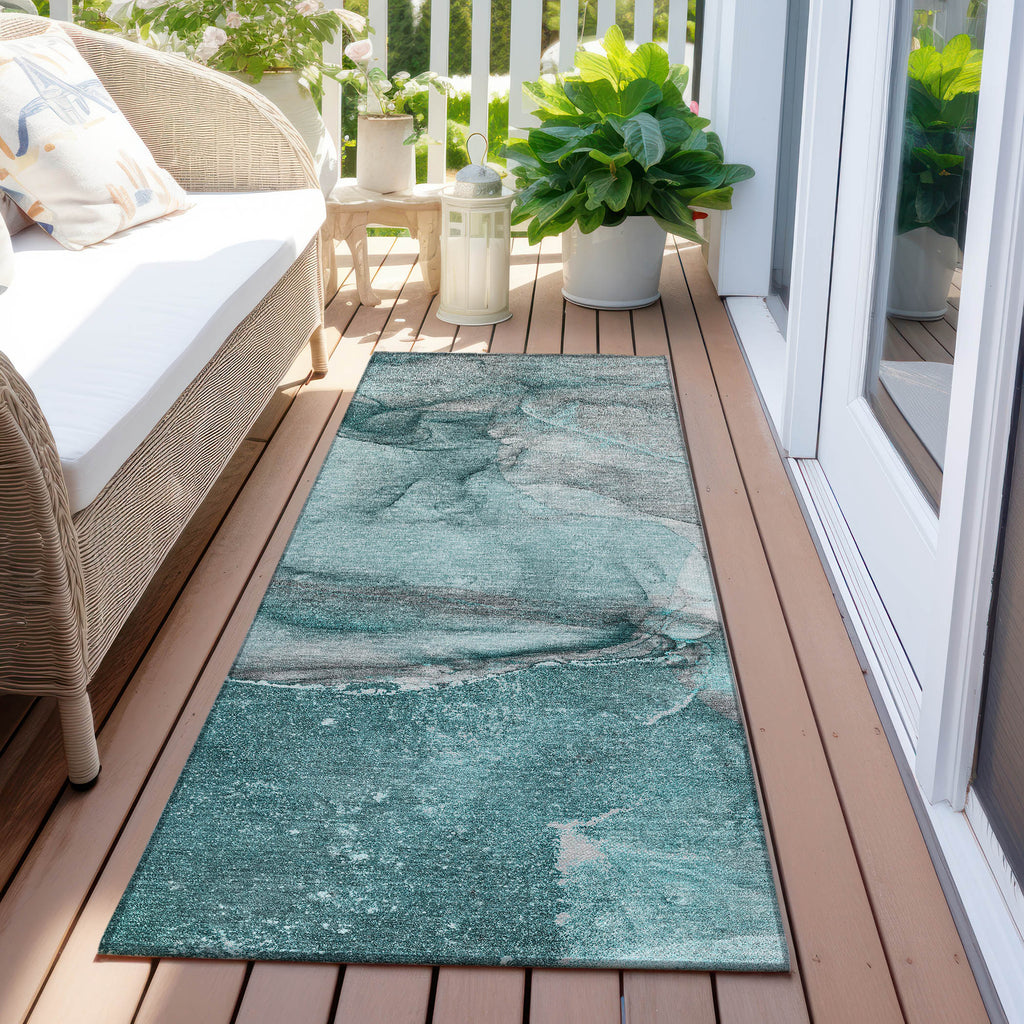 addison chantille acn524 teal rug