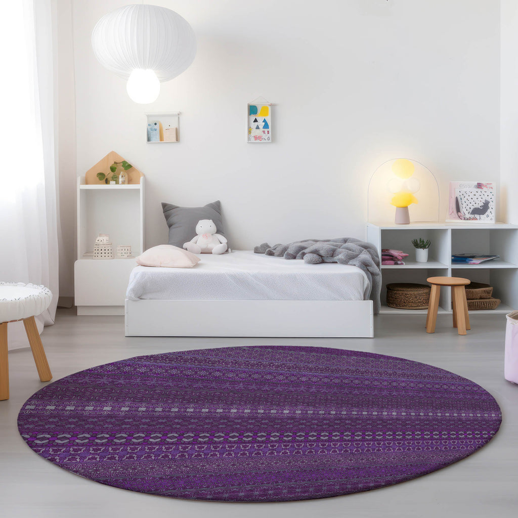 addison chantille acn527 eggplant rug