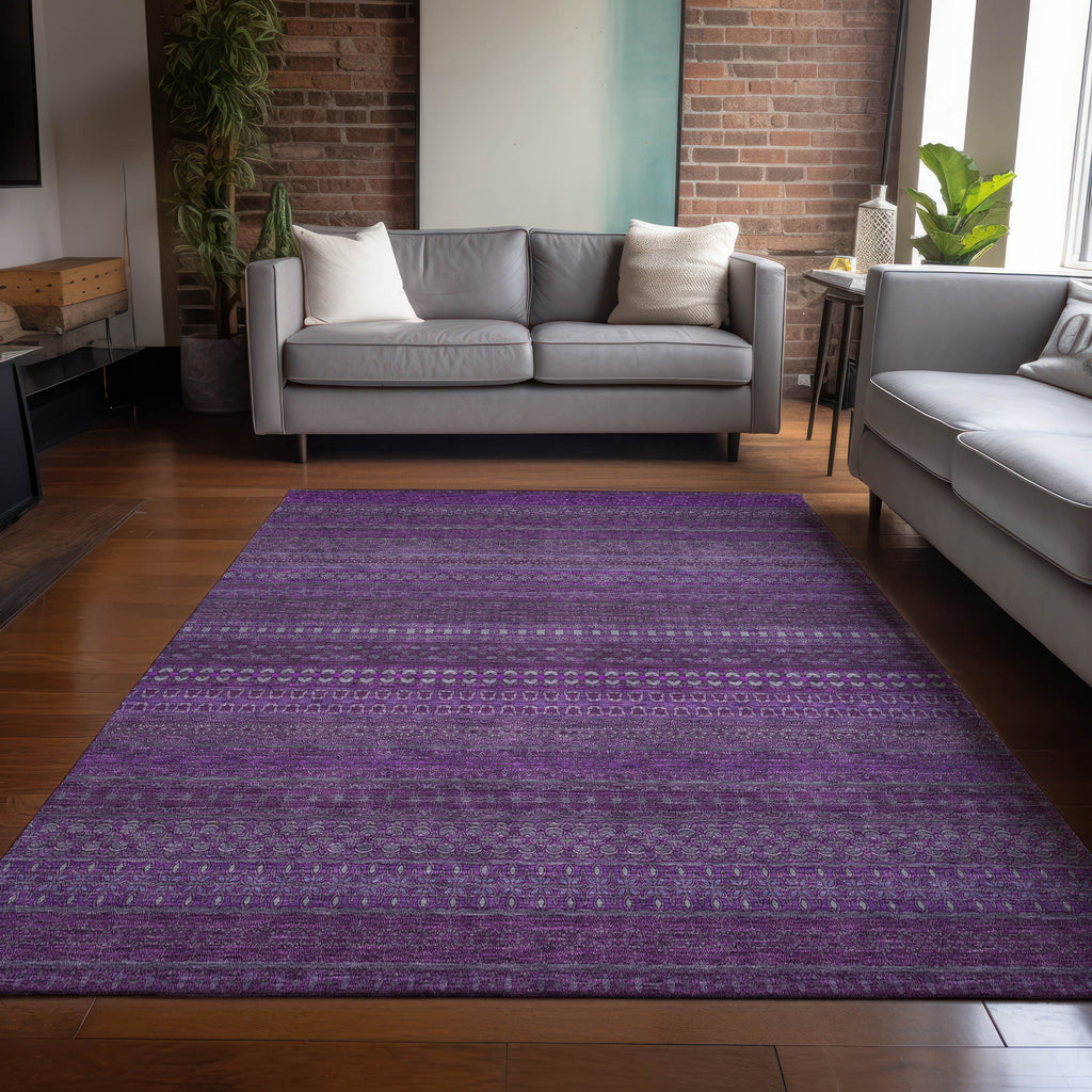 addison chantille acn527 eggplant rug