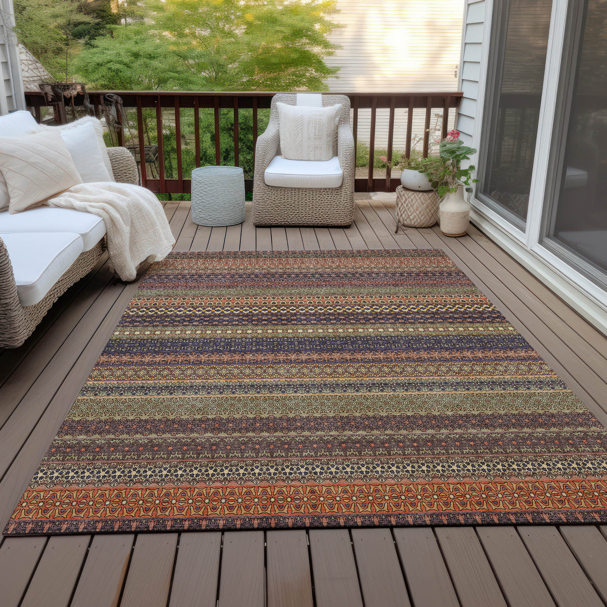 addison chantille acn527 paprika rug