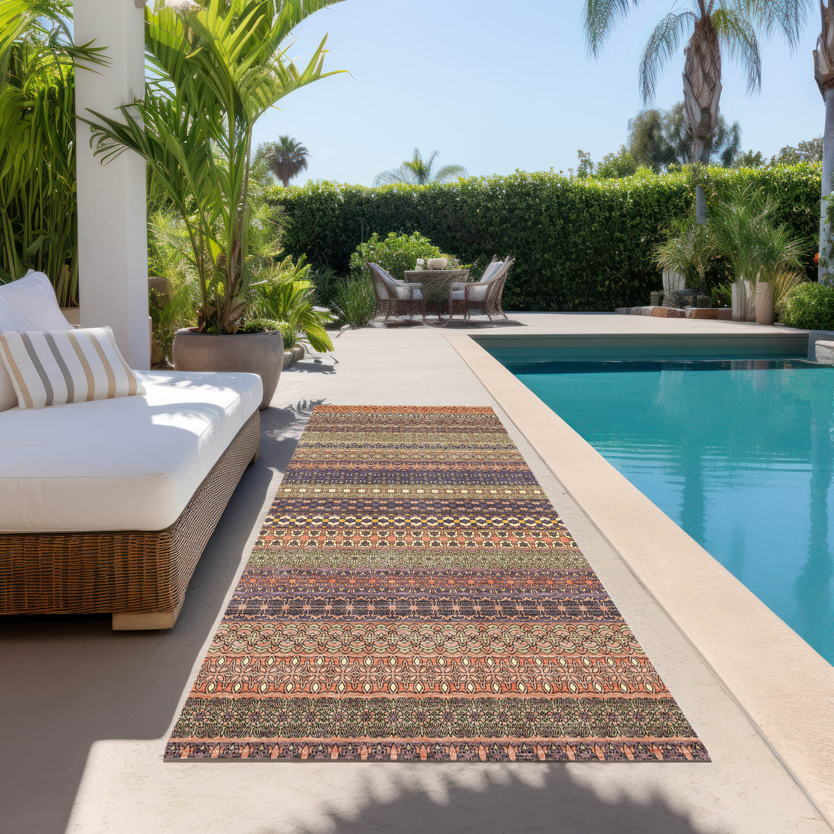 addison chantille acn527 paprika rug