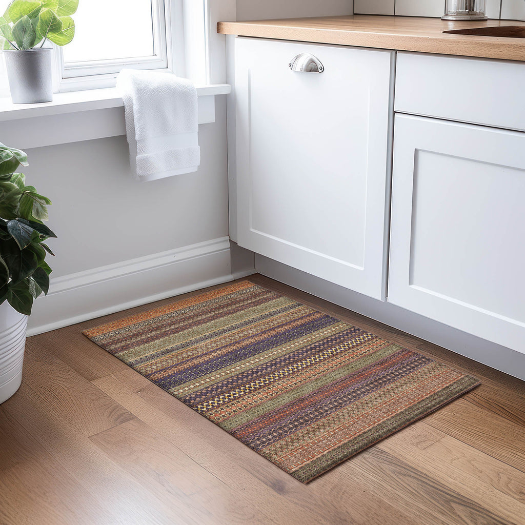 addison chantille acn527 paprika rug