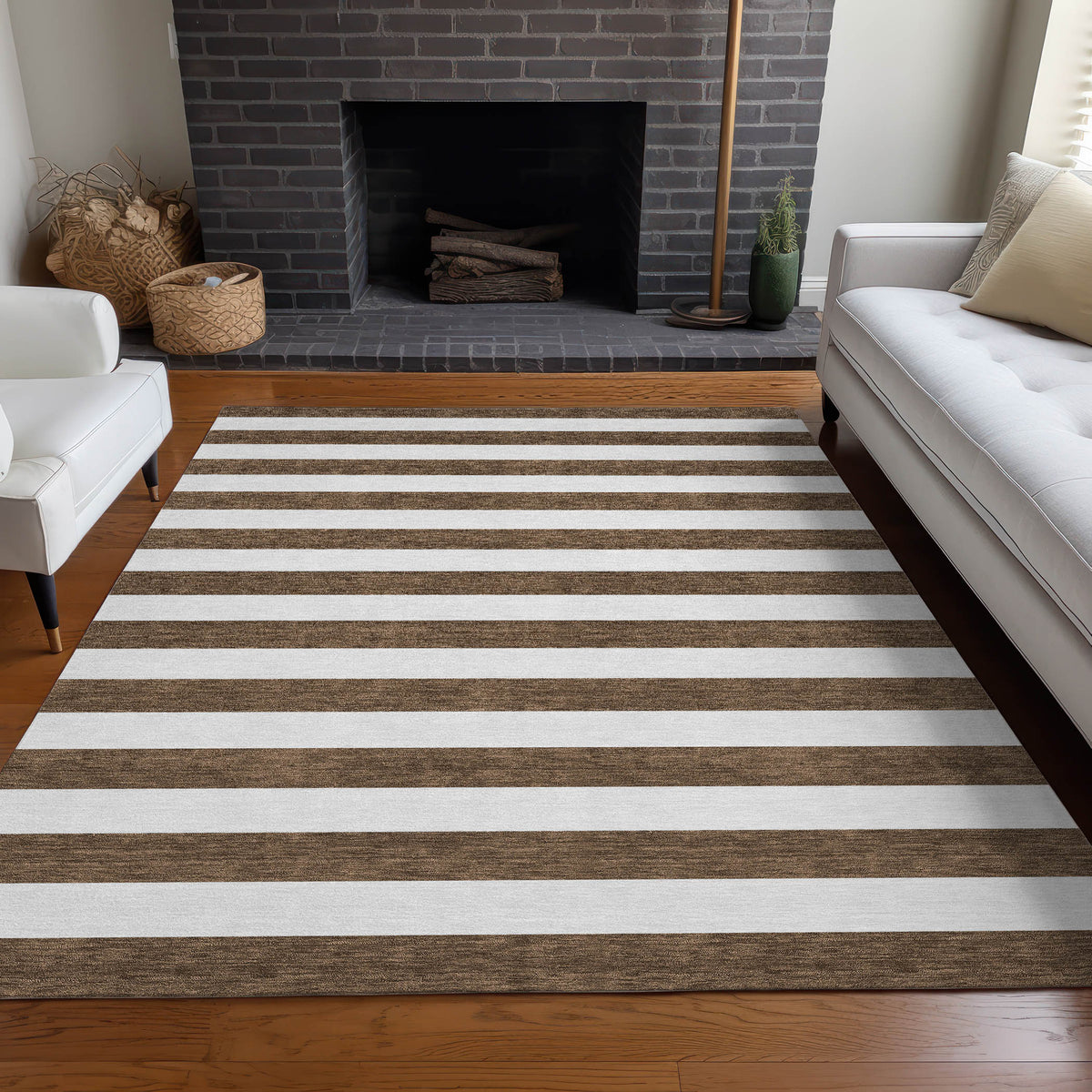 addison chantille acn528 chocolate rug