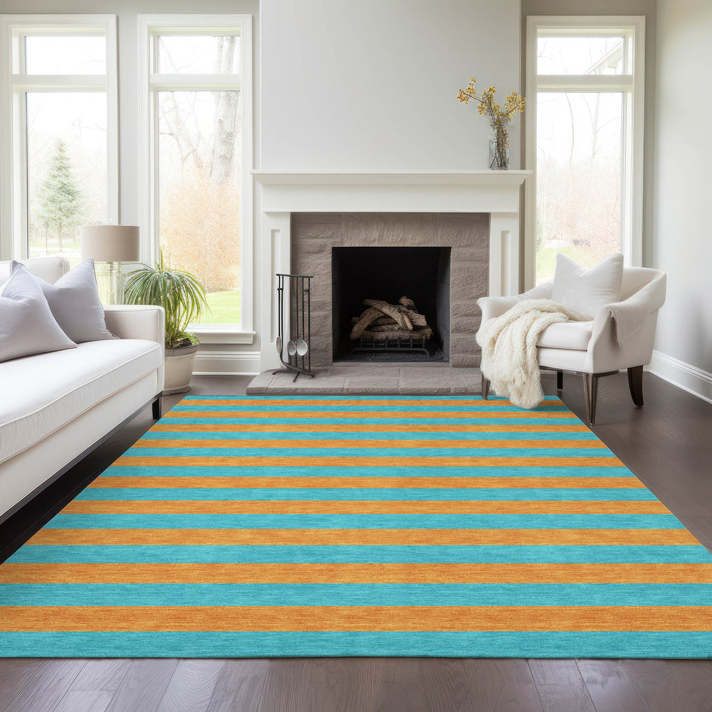 addison chantille acn530 aqua rug