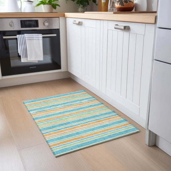 addison chantille acn531 teal rug