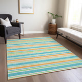 addison chantille acn531 teal rug