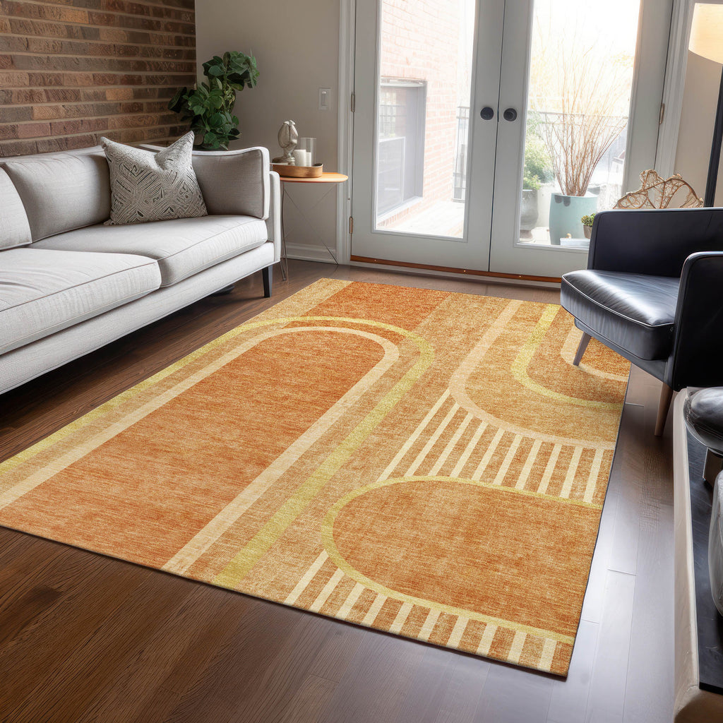 addison chantille acn532 terracotta rug