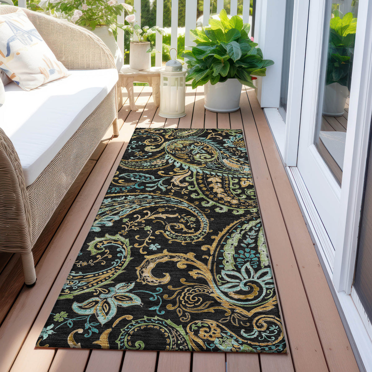 addison chantille acn533 black rug