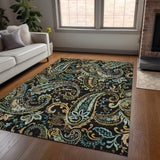 addison chantille acn533 black rug