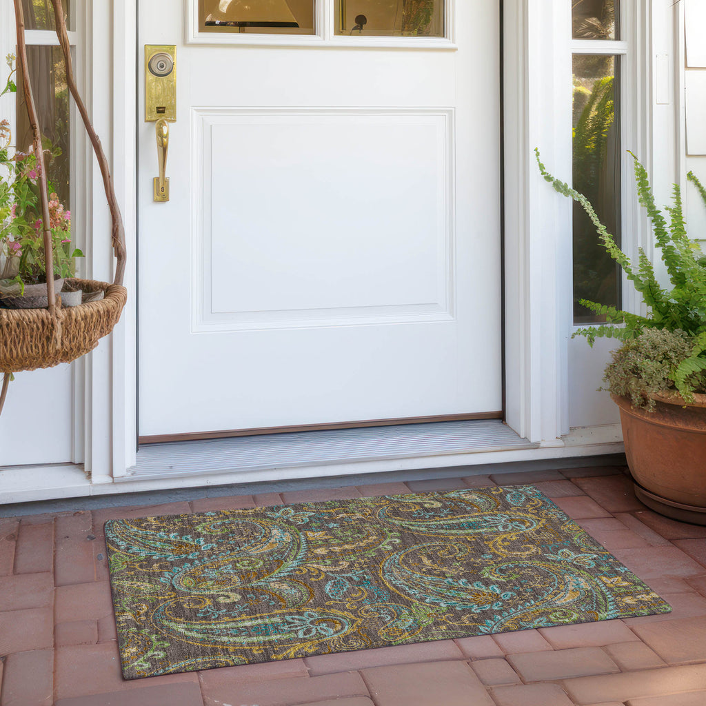addison chantille acn533 chocolate rug