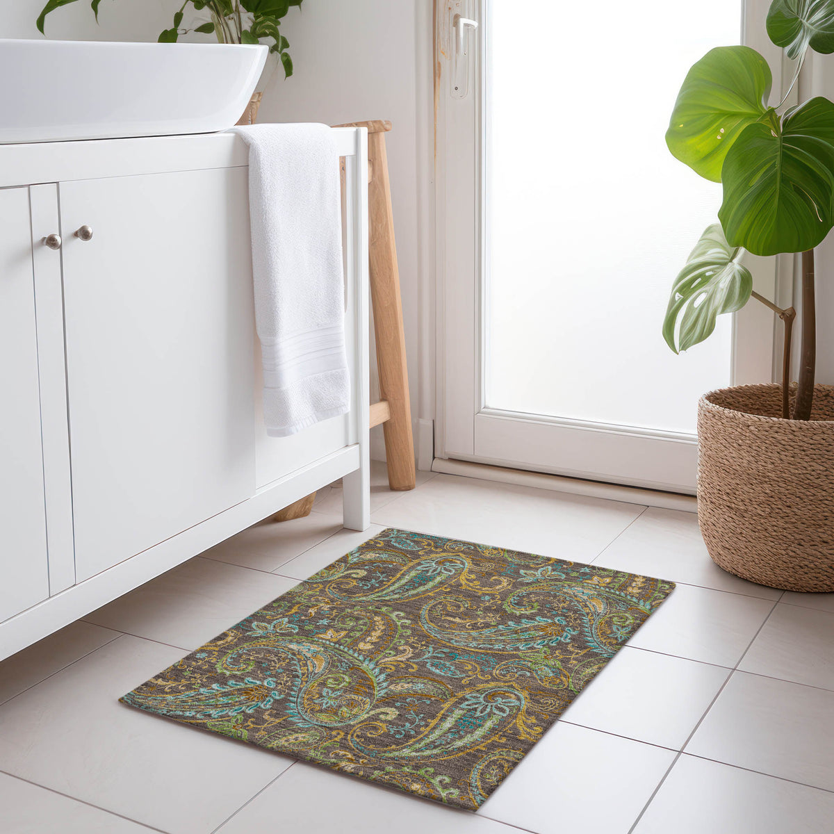 addison chantille acn533 chocolate rug