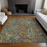 addison chantille acn533 chocolate rug