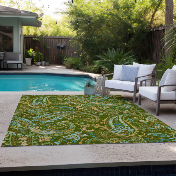 addison chantille acn533 green rug