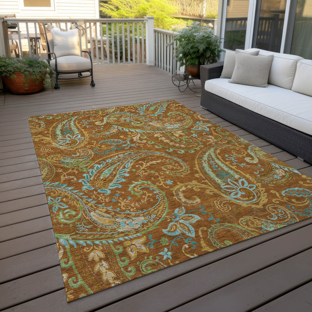 addison chantille acn533 paprika rug