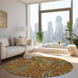 addison chantille acn533 paprika rug