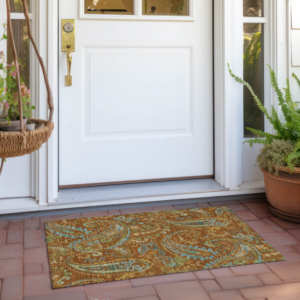 addison chantille acn533 paprika rug