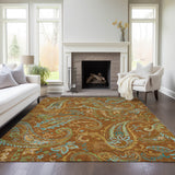 addison chantille acn533 paprika rug