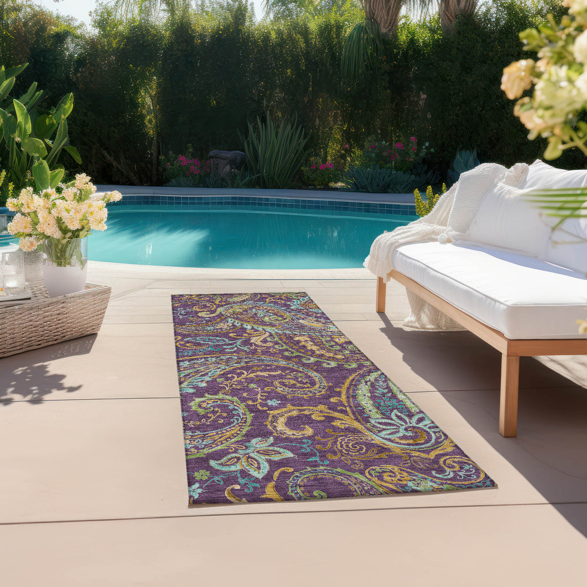 addison chantille acn533 purple rug