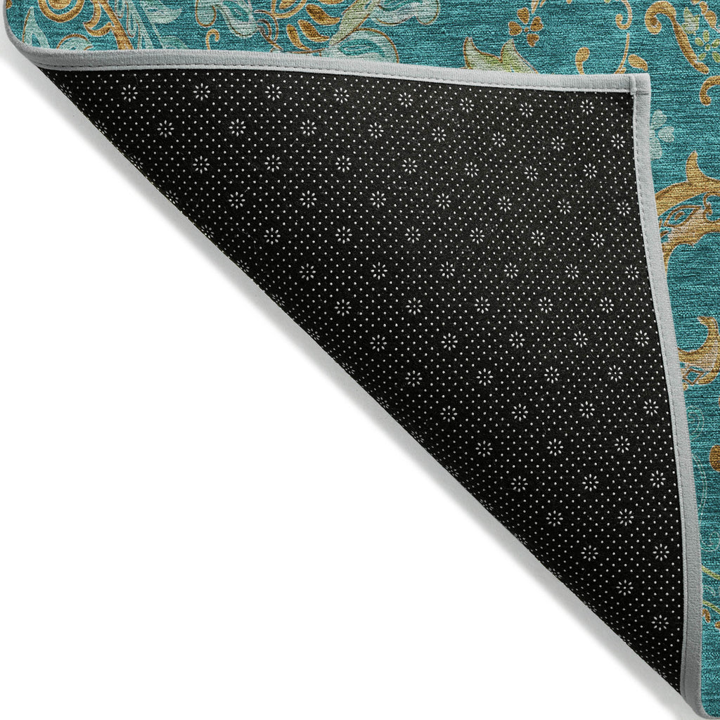 addison chantille acn533 teal rug