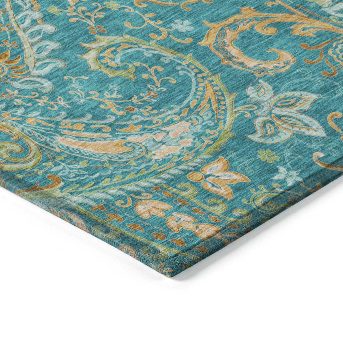 addison chantille acn533 teal rug