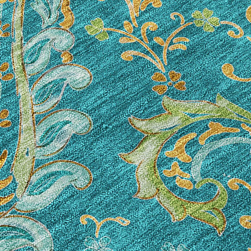 addison chantille acn533 teal rug