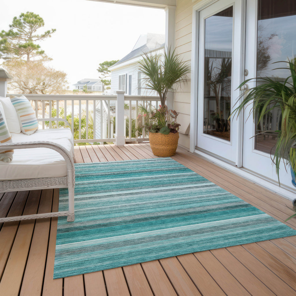 addison chantille acn535 teal rug