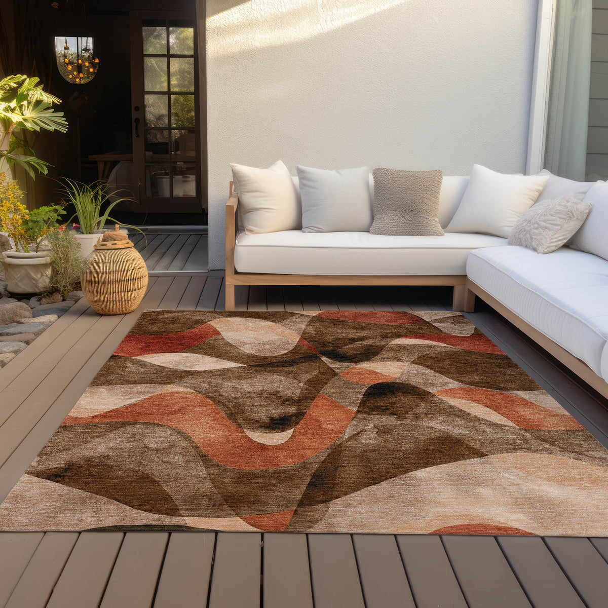 addison chantille acn536 chocolate rug
