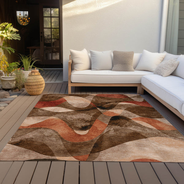 addison chantille acn536 chocolate rug