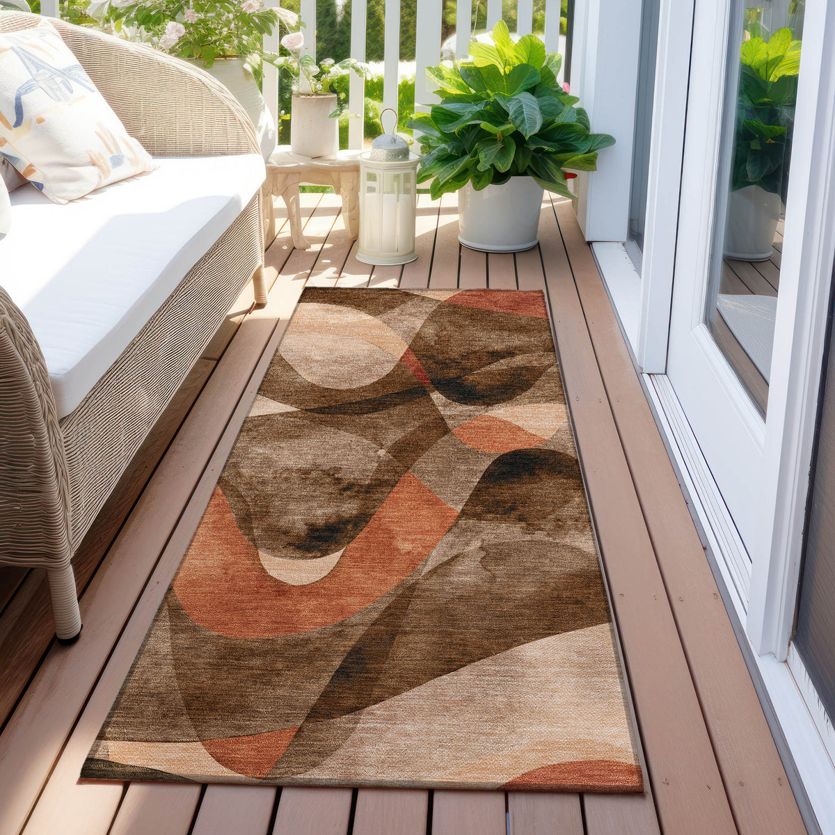 addison chantille acn536 chocolate rug