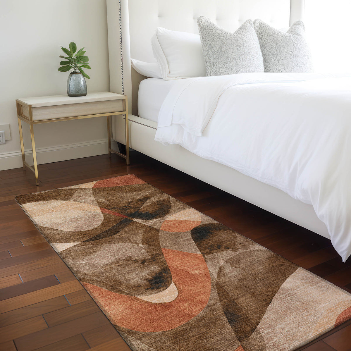 addison chantille acn536 chocolate rug
