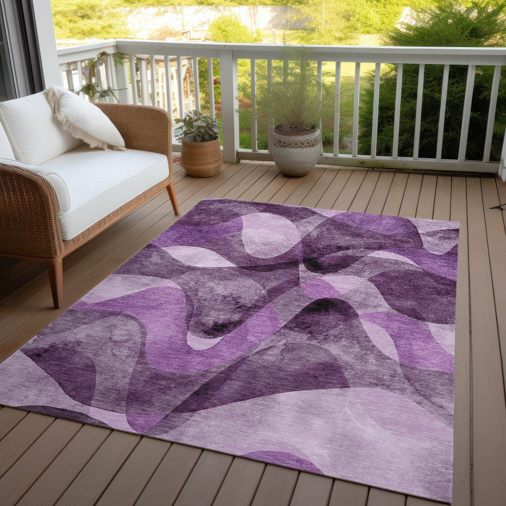 addison chantille acn536 purple rug