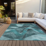 addison chantille acn536 teal rug