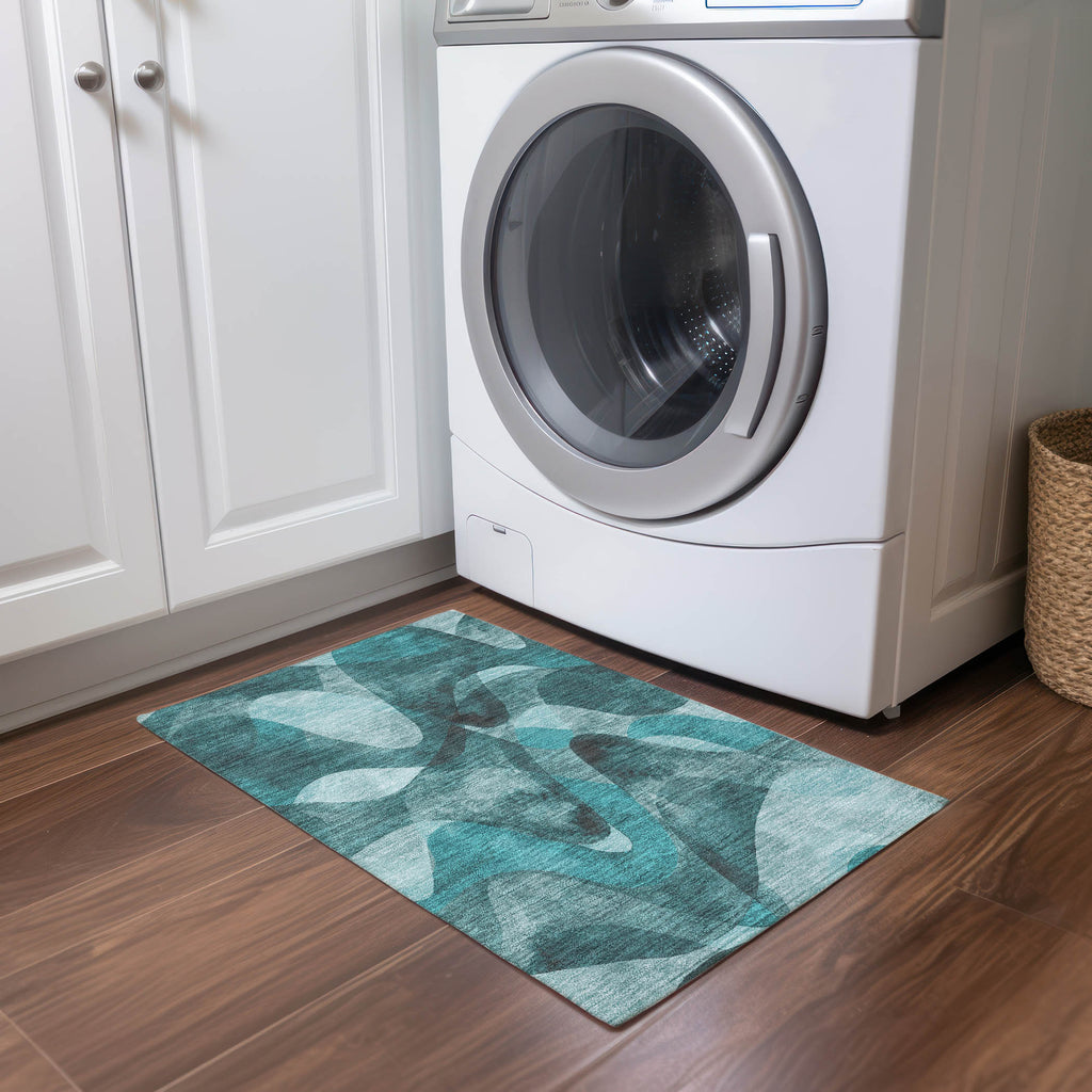 addison chantille acn536 teal rug